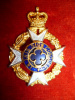 Royal Army Chaplain's Department QC Officer's S.G. & Enamel Cap Badge 